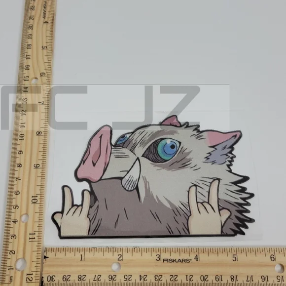 Lot of 6 - Demon Kimetsu No Yaiba SlayerAnime Vinyl Decals - NEW - Picture 6 of 11